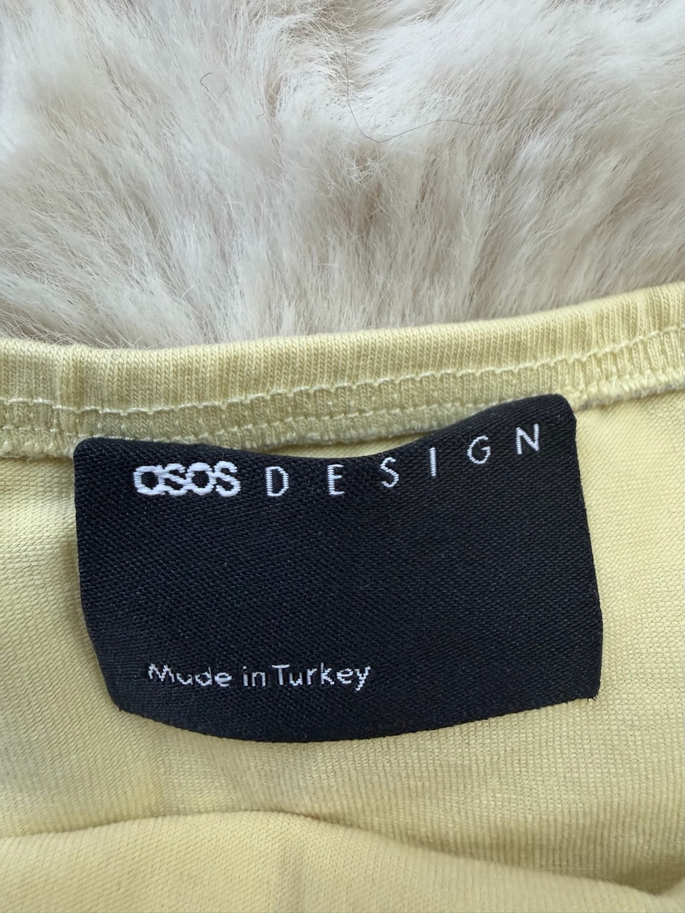 Yellow Orange-Graphic Tube Crop Top - Picture 3 of 3